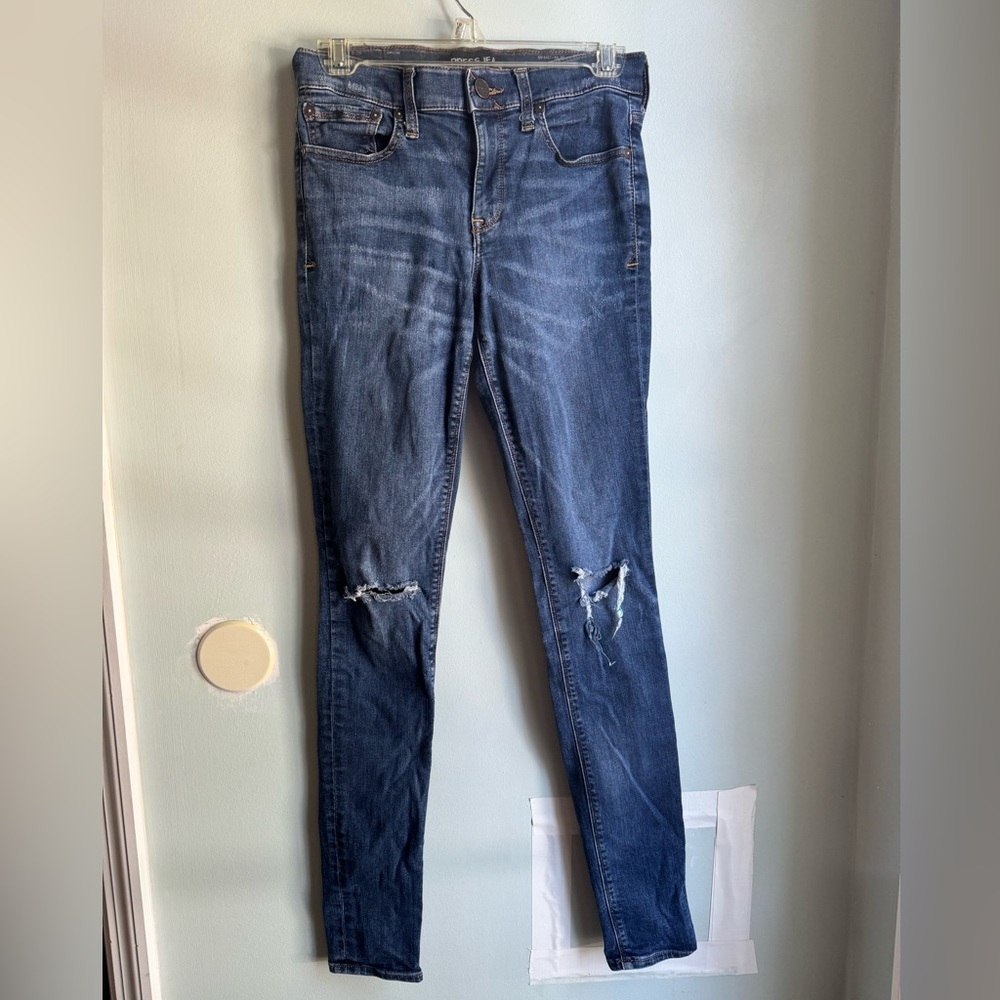 Express Mid Rise Jeggings